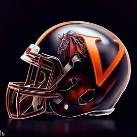 Virginia Cavaliers Concept Football Helmets