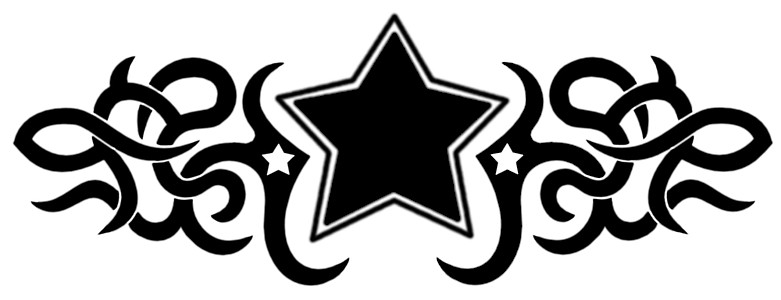 tribal star tattoo designs