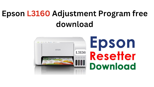 Epson L3160 Adjustment Program free download