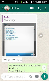 Dokumen Bukti Transaksi Pelanggan