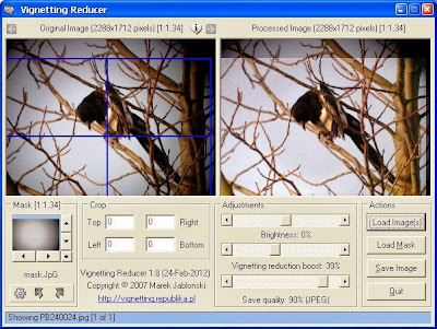 تحميل برنامج ازالة الظل او التعتيم من الصور المجاني Vignetting Reducer 1.8