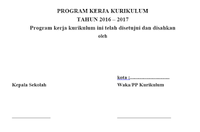  Program  Kerja Pembantu Kepala Sekolah  Download Program Kerja Wakasek SD/SMP/SMA Terbaru 2020/2020