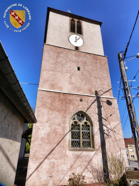 HEMING (57) - Clocher de l'église Saint-Nicolas