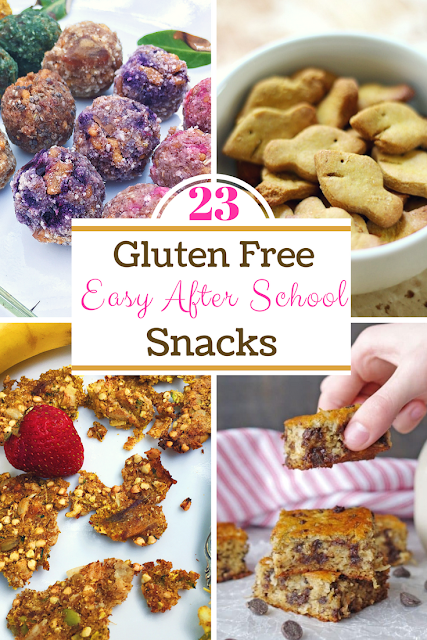 23 Gluten Free and Easy After School Snacks