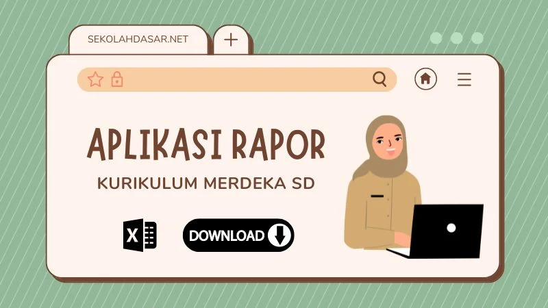 Download Aplikasi Rapor Kurikulum Merdeka SD