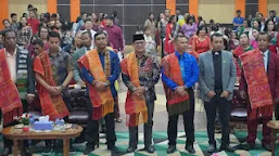 Pj Bupati Inhil diwakili Kaban Kesbangpol Inhil H.Arifin,Sos,MM Hadiri Perayaan Natal Oikoumene Tahun 2023 dan Tahun Baru 2024