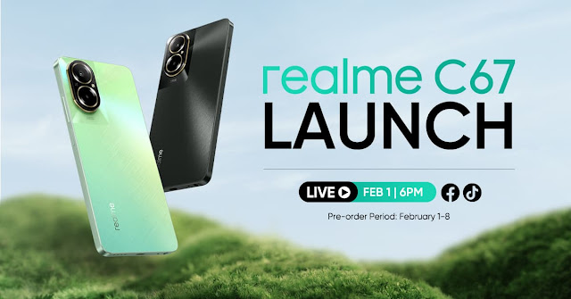 realme C67 to launch in PH on Feb 1, pre-order promo revealed
