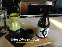 Souzou Asian Kitchen / Yuki Otoko saké / https://winedineandplay.blogspot.com/2018/06/souzou-asian-kitchen.html