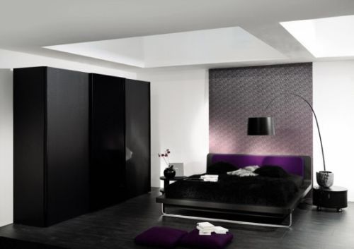 Modern interior decoration bedroom contemporary style luxury bed-9