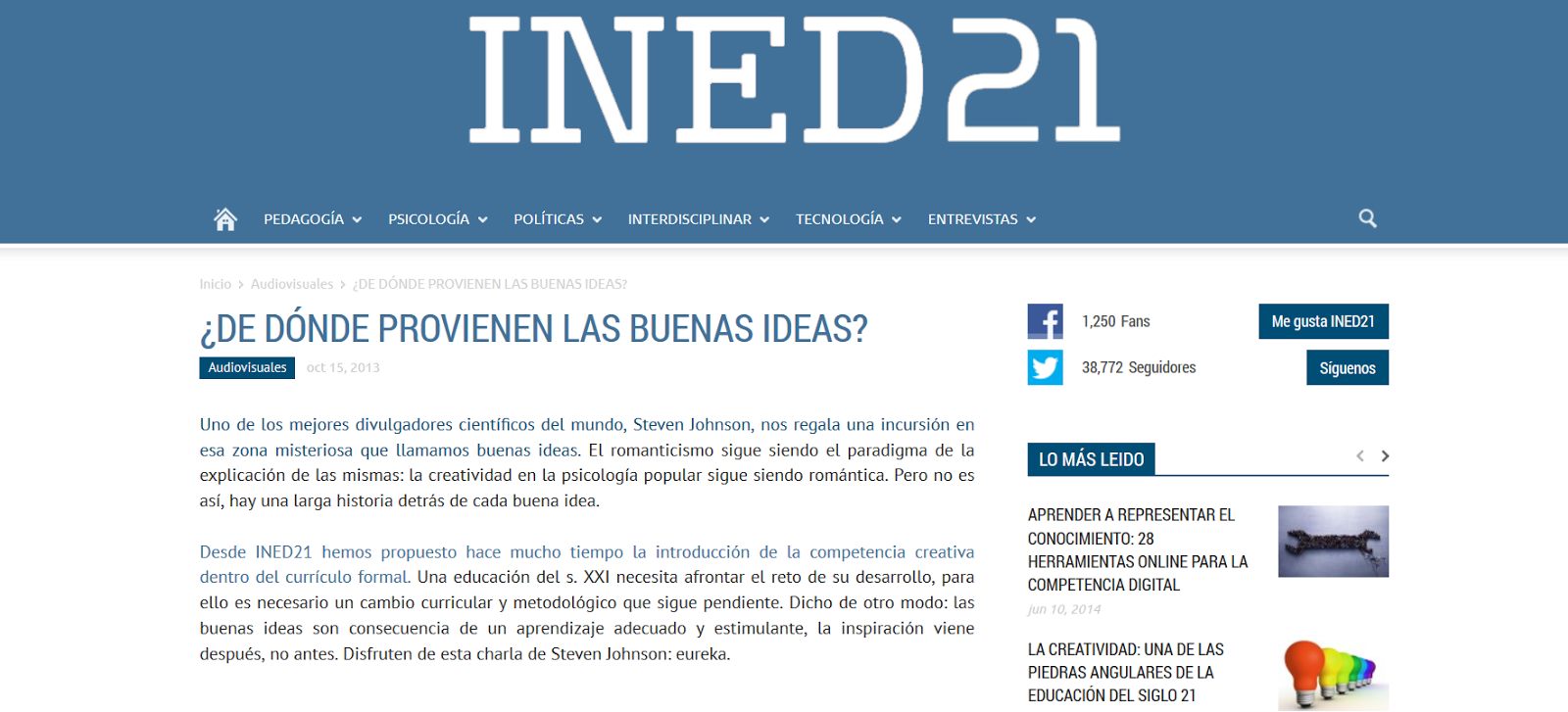 http://ined21.com/de-donde-provienen-las-buenas-ideas/