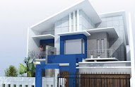 38+ Trend Terbaru Warna Rumah Biru