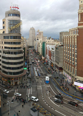 Madrid y la Gran Vía en City to City, programa de cooperación urbana internacional de la Unión Europa