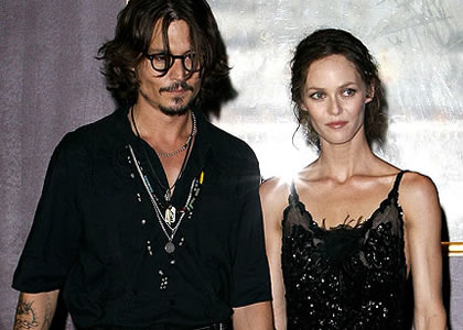 johnny depp wife vanessa paradis. Johnny Depp#39;s Wife Says She
