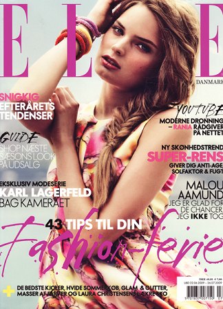 Agnete Hegelund - Danish Elle Cover