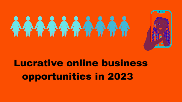 Lucrative online business opportunities in 2023