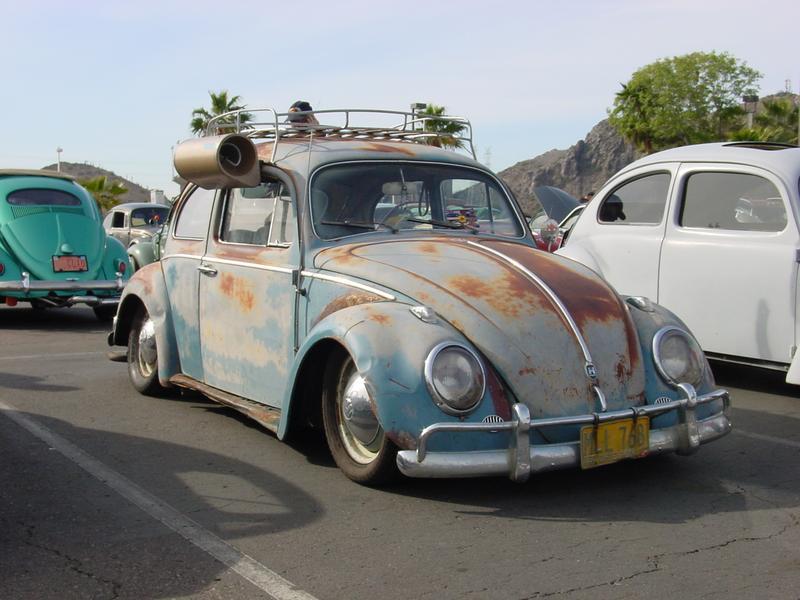 VW Beetle Rat Look