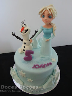 frozen disney cake