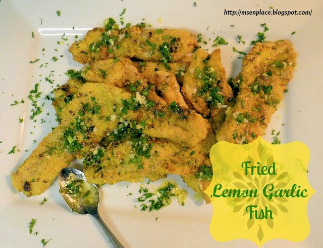 Fried Lemon Garlic Fish