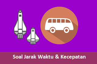 Contoh Soal Jarak Waktu Dan Kecepatan Beserta Jawabannya
