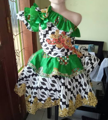 Model baju batik unik dan lucu