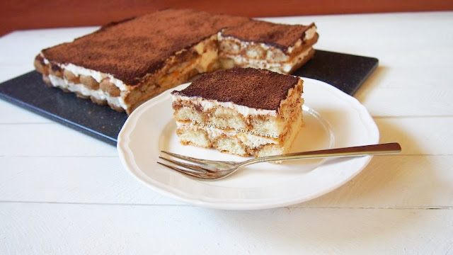 Tiramisu - włoski deser bez pieczenia (wersja bez jajek)