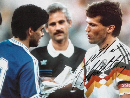 Maradona y Matthaus