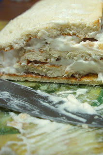 Rhubarb Angel Food Cake Roll: Savory Sweet and Satisfying