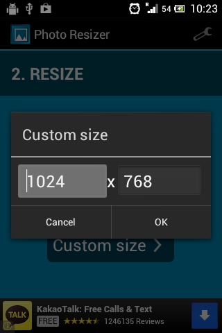 Mengubah Ukuran Foto dengan android