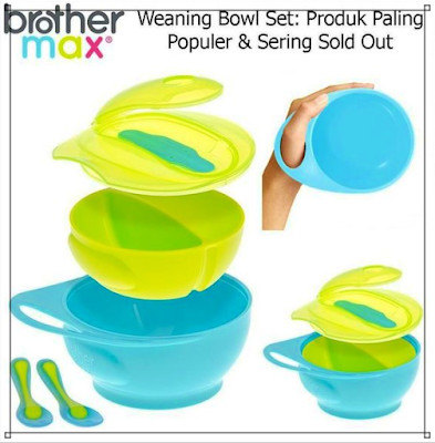 brother max weaning bowl setbrother max weaning bowl set