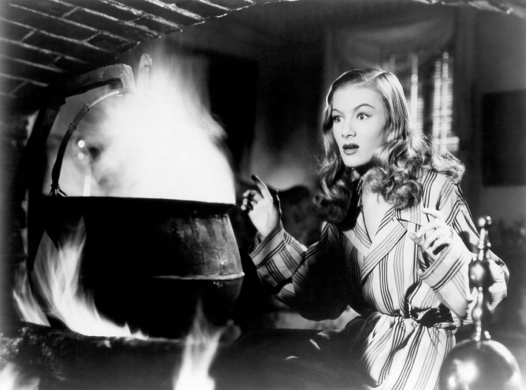 A Vintage Nerd, Veronica Lake Films, I Married A Witch, Classic Film Blog, Old Hollywood Blog,