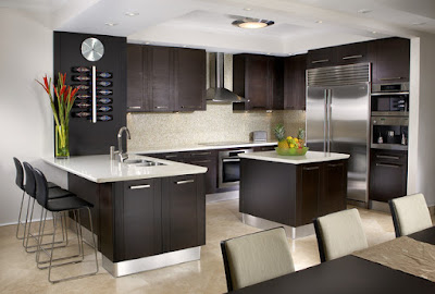 Spacious and Modern Kitchen Interiors