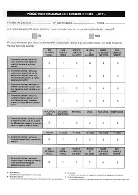 Índice Internacional de Función eréctil-1