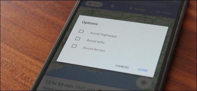 How to Avoid Toll Roads in Google Maps