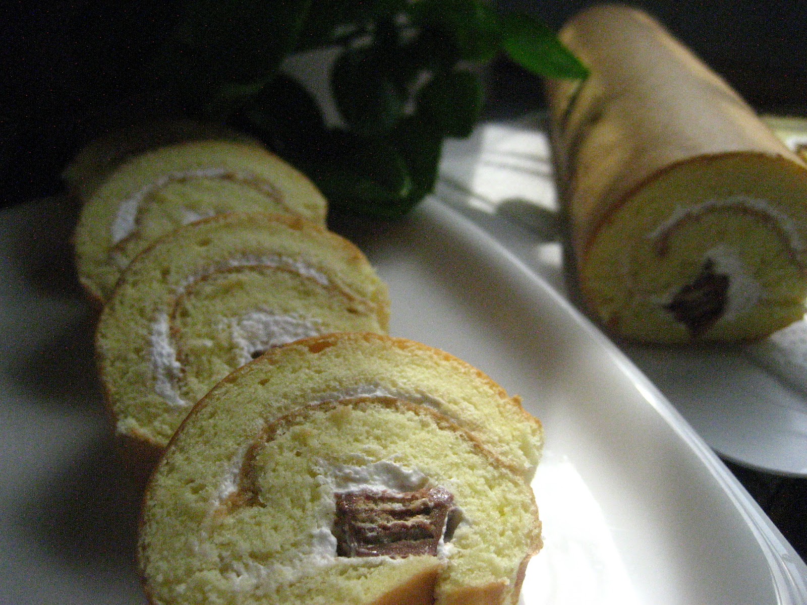 Recipes cake/cookies: SWISSROLL KIT KAT