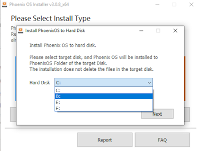 Cara Install Phoenix OS Dualboot