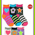 NEW! Girl's Stars/Daisies/Hearts Crew Socks