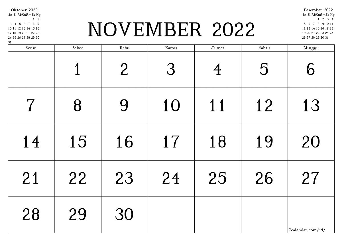 Peringatan Bulan November 2022, Ada Hari Pahlawan Tanggal 10