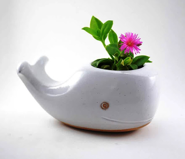 Cute ceramic planter