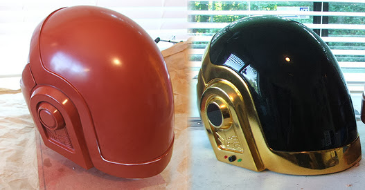 Superb DIY Daft Punk Helmets