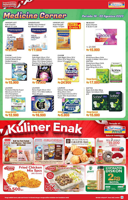 Katalog Promo Indomaret Super Hemat Periode 16 hingga 22 Agustus 2023