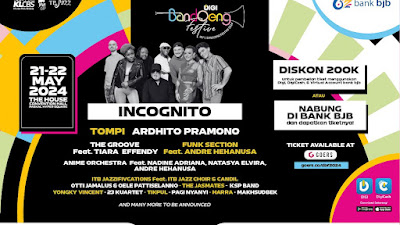 Mau Tiket VIP DIGI Bandoeng Festive 2024, Segera Nabung di bank bjb