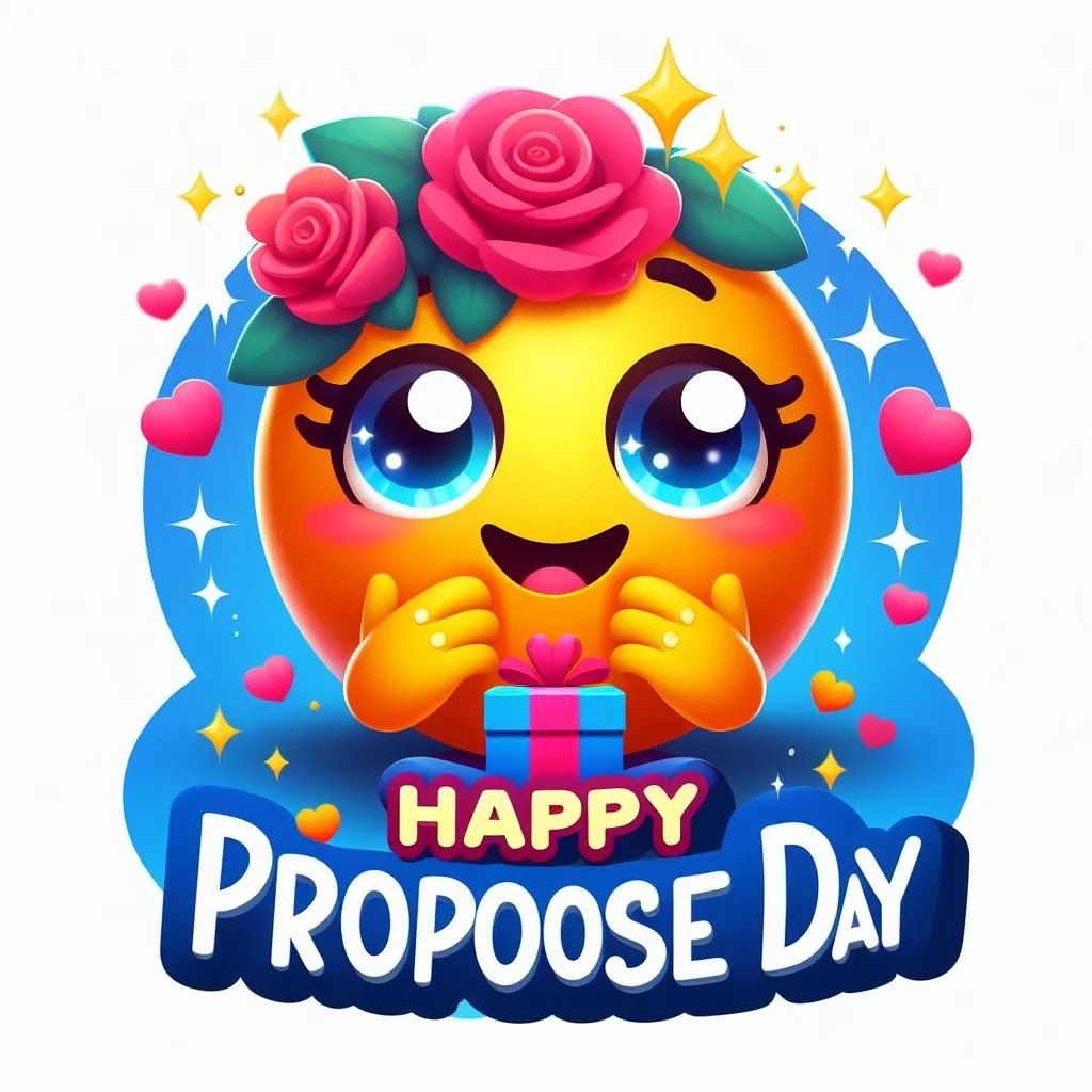 Happy Propose Day Emoji for girlfriend