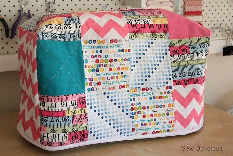 Quilted Sewing Machine Cover Tutorial