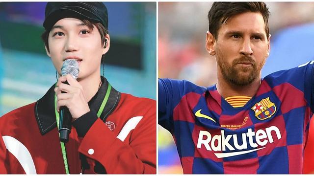 Lalu Membuat Fans Sepak Bola Menjadi EXO-L Kai EXO Menjawab Satu Pertanyaan Tentang Lionel Messi