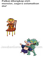 Kunci Jawaban Brain Out Level 141: Patkai Ditangkap Oleh Monster, Segera Selamatkan Dia!