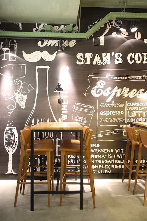 Mural Cafe Bandung Mural Cafe Hitam Putih Mural Cafe Jakarta