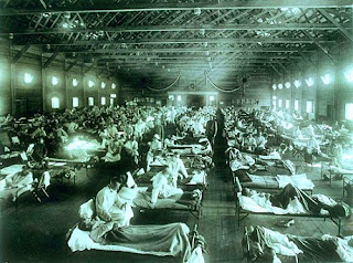 Victims of the Spanish flu in 1819
