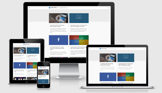 Amp Html Blogger Template