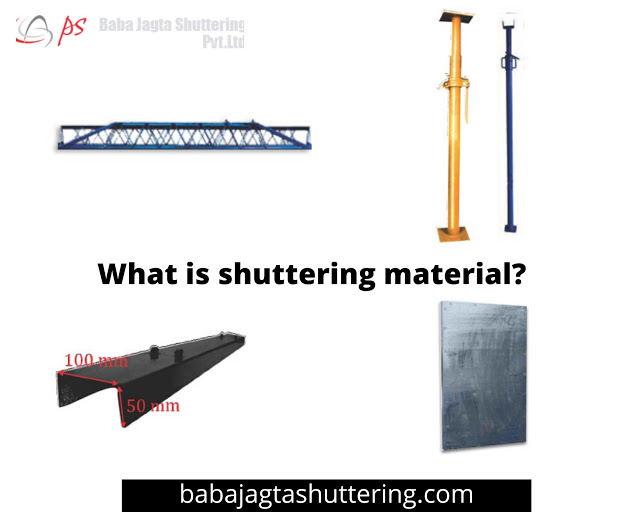 What is shuttering material?