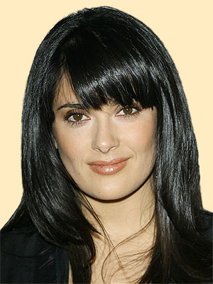 Salma Hayek Hair